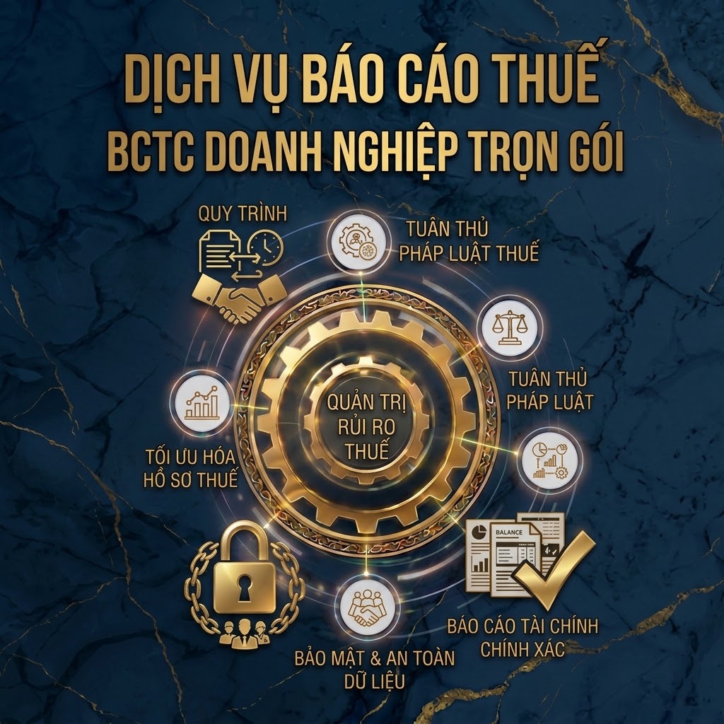 Tư vấn tối ưu Thuế - Tối ưu dòng tiền - Báo cáo sổ sách Doanh Nghiệp