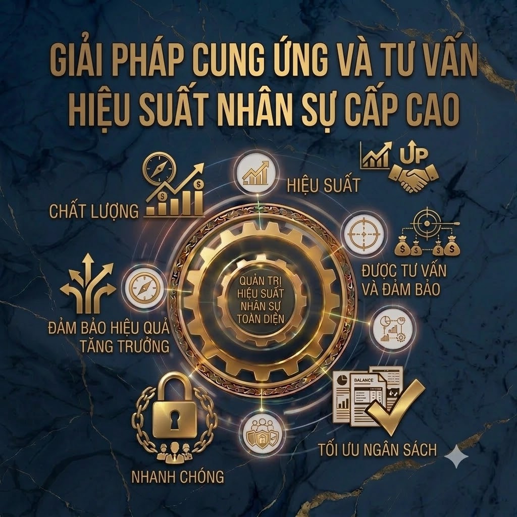 Giải Pháp Cung Ứng Nhân Sự và Tư Vấn Hiệu Suất Nhân Sự cấp Cao