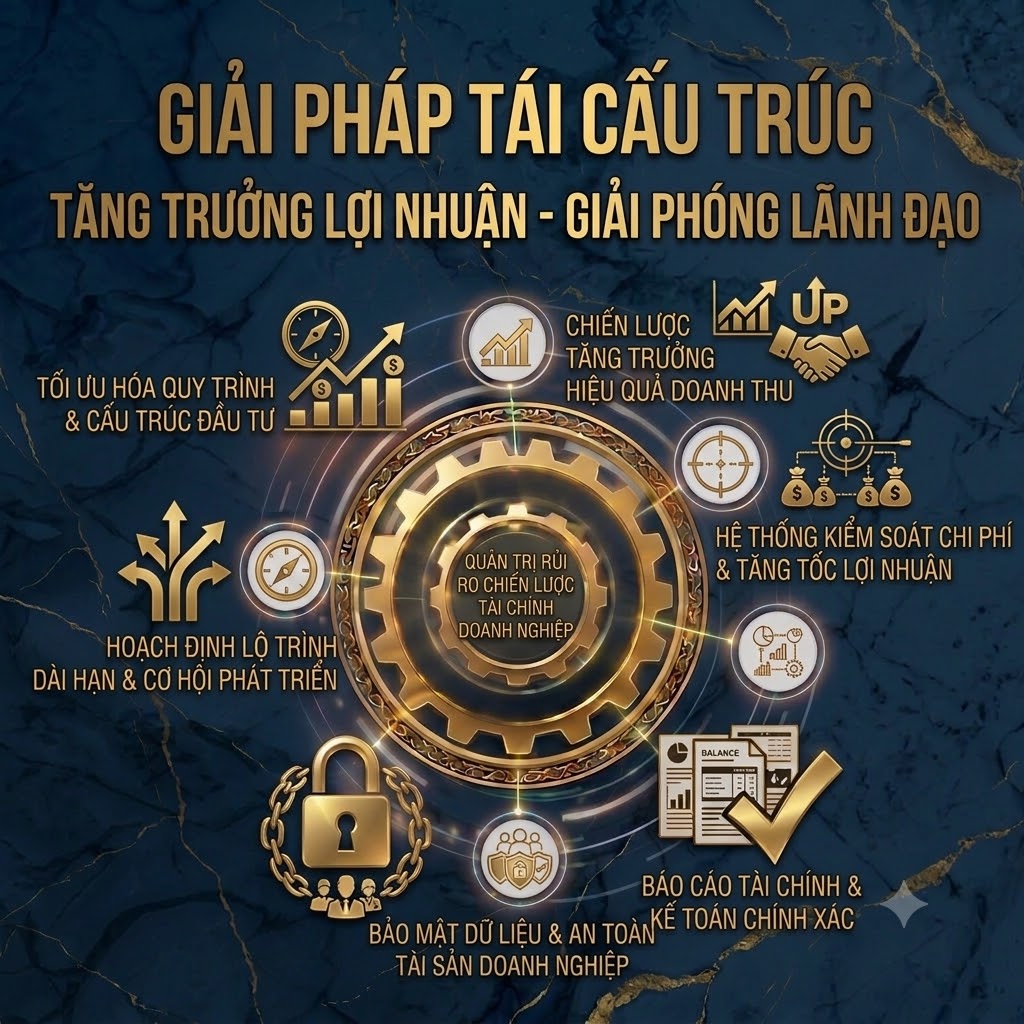 Giải pháp Tái Cấu Trúc Tăng Trưởng Lợi Nhuận - Giải Phóng Lãnh Đạo