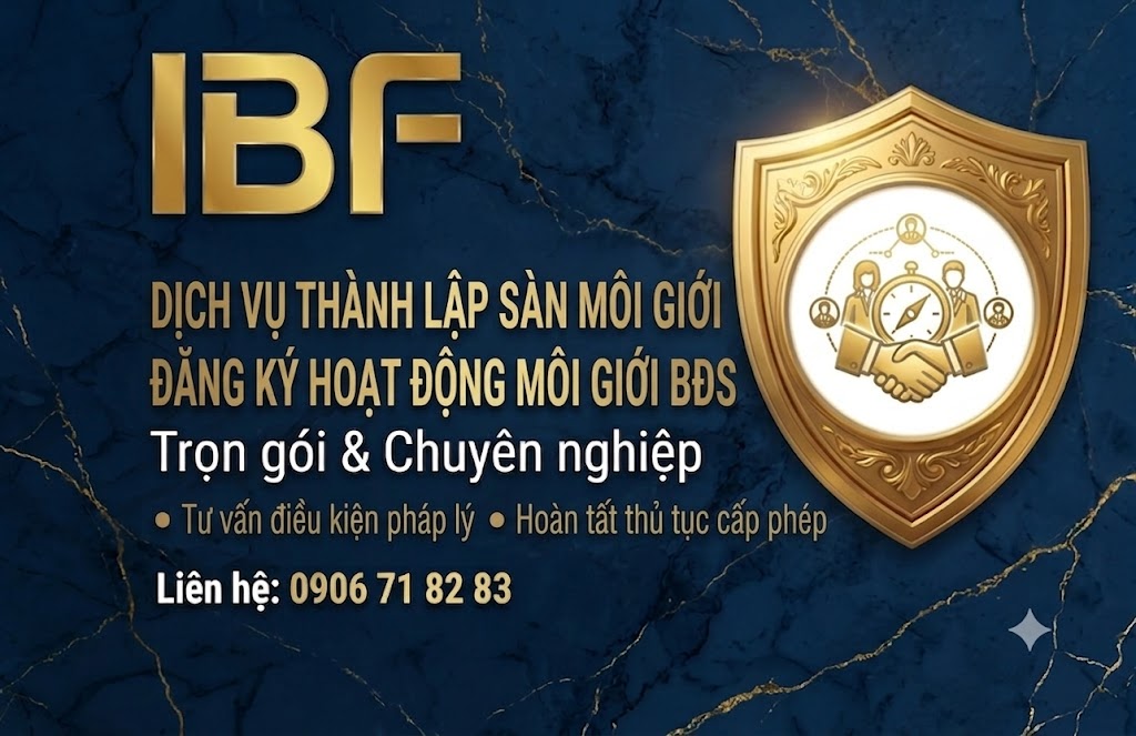 Tư Vấn Thủ Tục Thành Lập Sàn Môi Giới Bất Động Sản 